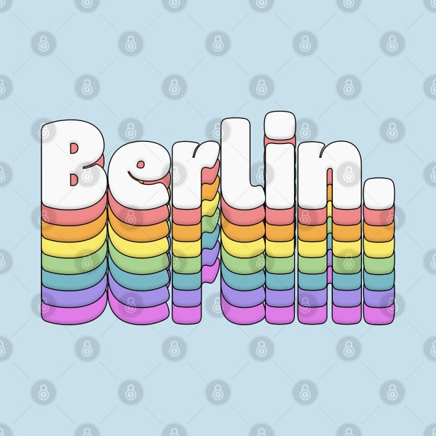 Berlin //\\// Retro Typography Design by DankFutura