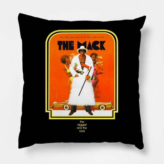 VINTAGE THE MACK Pillow by SBC PODCAST