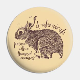 El-ahrairah - Watership Down Pin