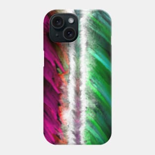 BRUSH STROKE ABSTRACT PAINTING Phone Case