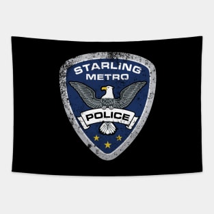 STARLING POLICE (ARROW) GRUNGE Tapestry