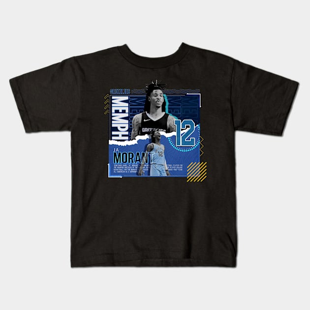 Ja Morant Basketball Design Poster Grizzlies T-shirt