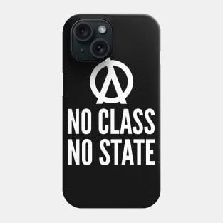 No Class No State Functional Programmer White Text Design Phone Case