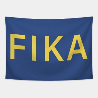 Fika single word for the swedish coffee break Tapestry