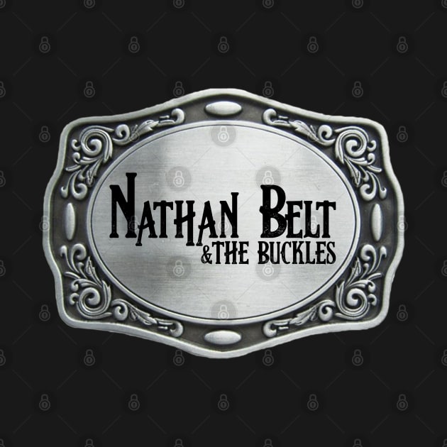 Nathan Belt & The Buckles Silver Buckle by Nathan Belt 