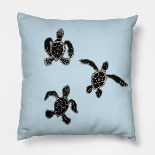 Baby Turtles Pillow