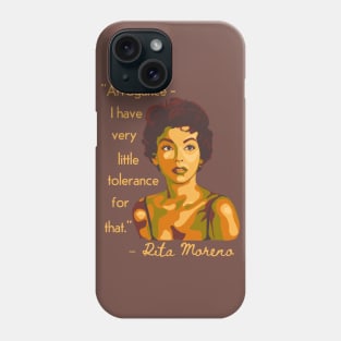 Rita Moreno Portrait Phone Case