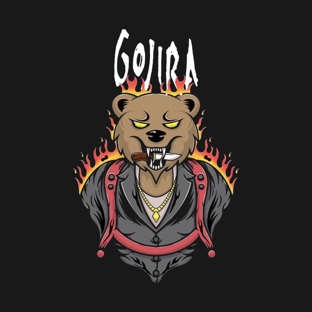 Bear gojira vintage by PROALITY PROJECT