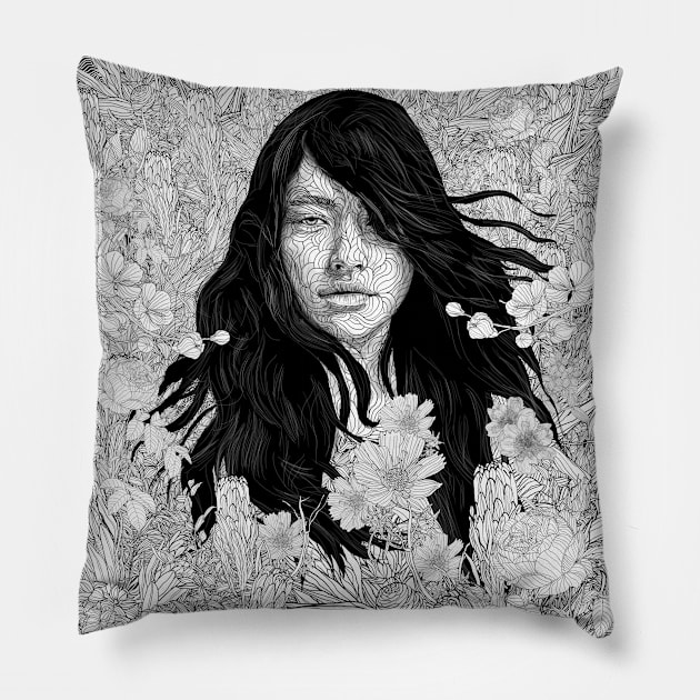 Summer Romance Pillow by PedroTapa