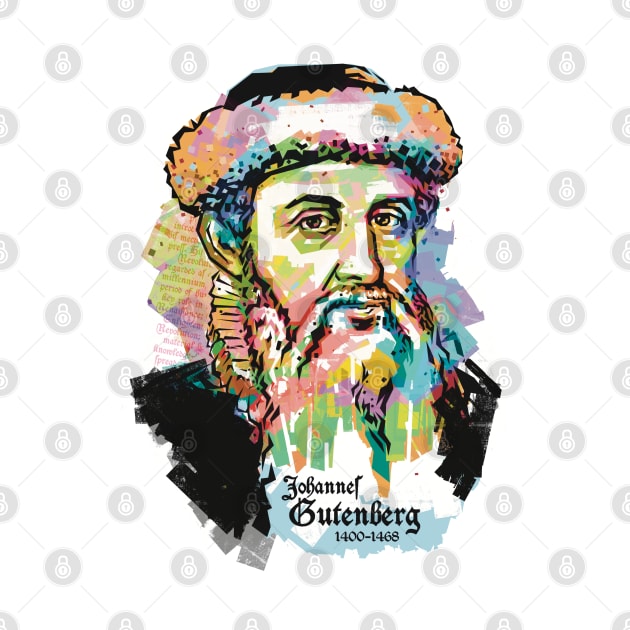 Johannes Gutenberg WPAP by BAJAJU