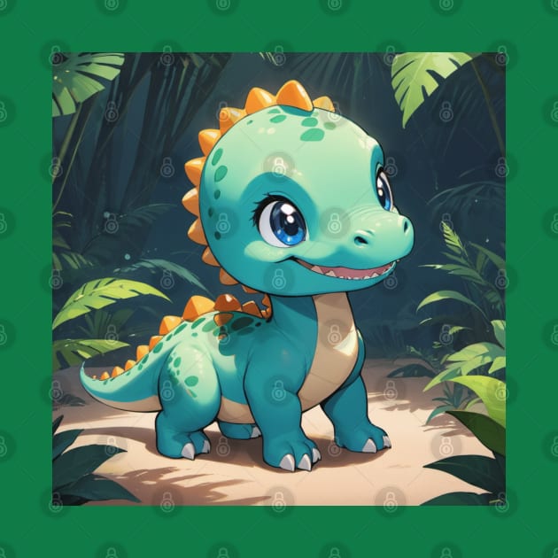 Cute little Dinosaur by Spaceboyishere