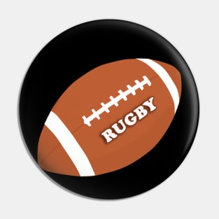 rugby ball Pin