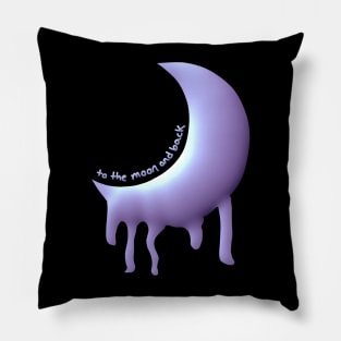 to the moon and back Pillow