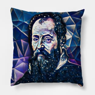 Giorgio Vasari Black and White Portrait | Giorgio Vasari Artwork 5 Pillow