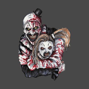 Art and Pale Girl Animated T-Shirt