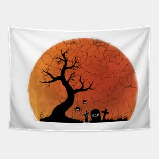 Halloween scary Tapestry