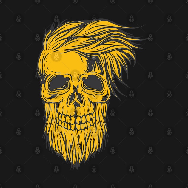 Skull hipster by ShirtyLife