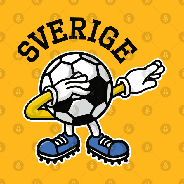 Sverige Sweden dab dabbing soccer football by LaundryFactory