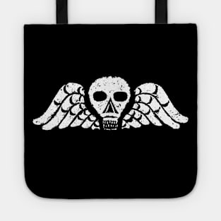 Death's Head Skull Gravestone Rubbing 05 Tote