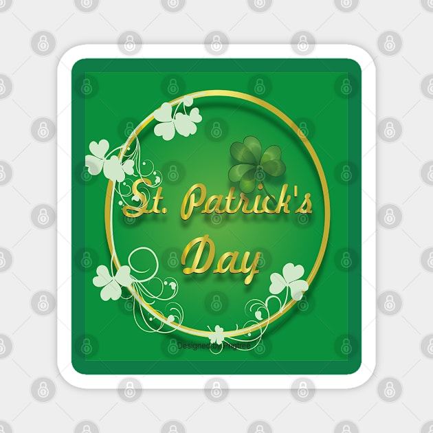 St.Patrick;s day Magnet by Nadashopwien