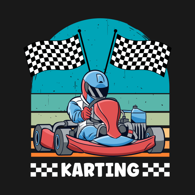 Karting by printedartings