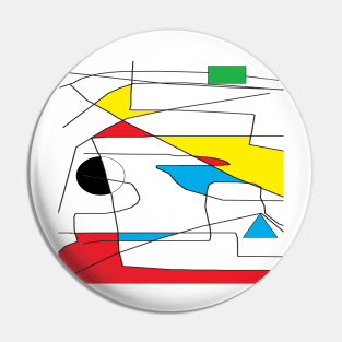 AM Deconstructing Cesar Manrique  - a conceptual homage Pin