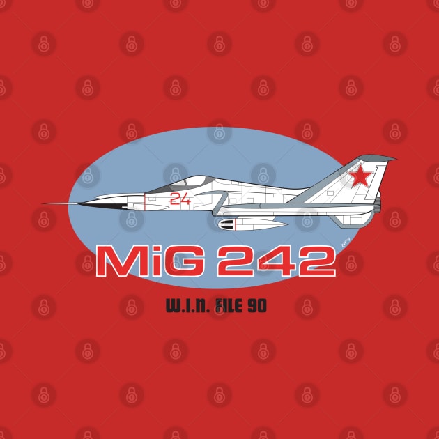 MiG-242 from 'Joe 90' by RichardFarrell