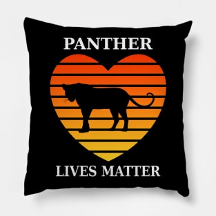 Climate Change Florida Panther Pillow