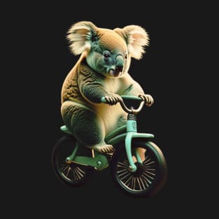 koala riding a bike T-Shirt