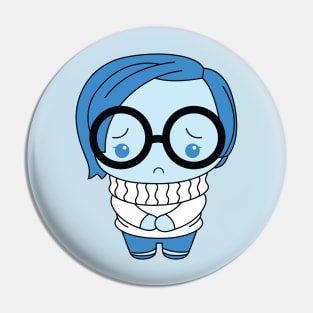 Ms Sadness Pin