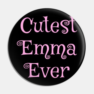 Cutest Emma ever text design Pin