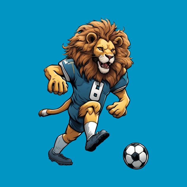 Soccer Lion by LM Designs by DS