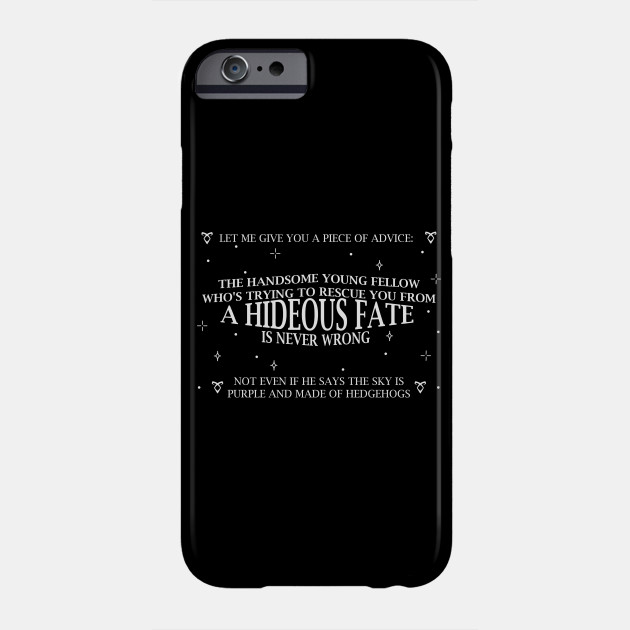 A Piece Of Advice The Infernal Devices Phone Case Teepublic