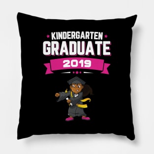 Flossing Kindergarten Graduate Class Of 2019 Girls Pillow