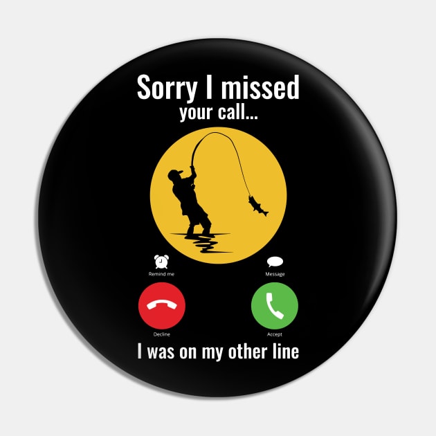 Sorry I missed your call I was on my other line fishing Pin by dive such