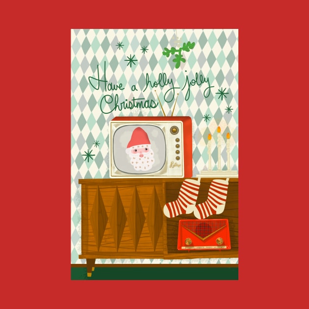 Have a Holly Jolly Retro Christmas by jenblove