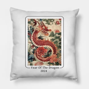 Year Of The Dragon 2024 Pillow