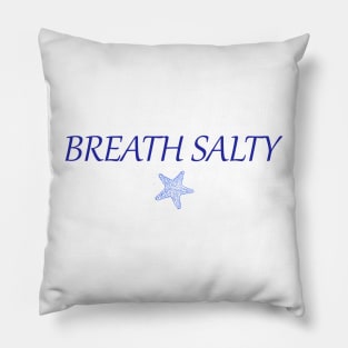 Blue Starfish Breath Salty Pillow