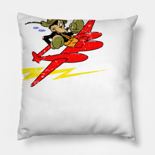 Wolf P-38  WW2 logo Pillow