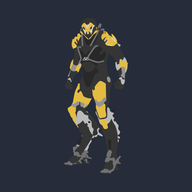 Anthem - Ranger Javelin Vector Art by FireDragon04