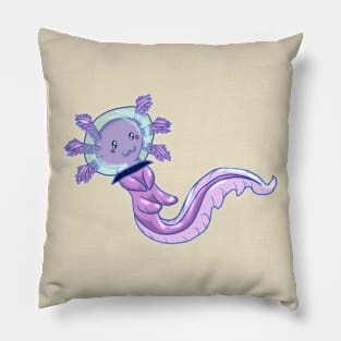 Space Axolotl Pillow