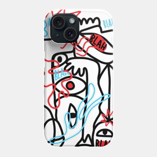 Blah blah blah 02 Phone Case