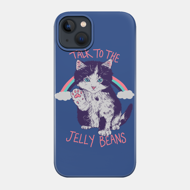 Talk To The Jelly Beans - Kitten - Phone Case