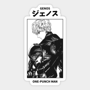 Manga colors on X: One punch man OPM - Genos vs Saitama glowing