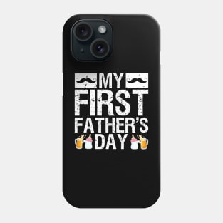 Mens Funny First Father's Day Present Beer Baby Bottle New Daddy Phone Case