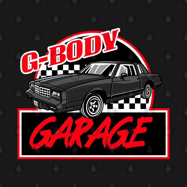 G Body Garage Car checkered Flag Racer by Carantined Chao$