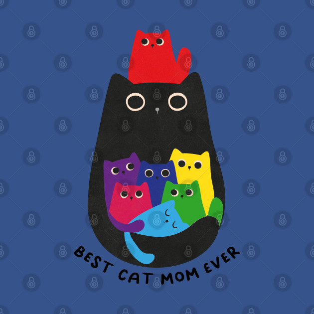 Discover Cat mom 1 - Cat Moms - T-Shirt