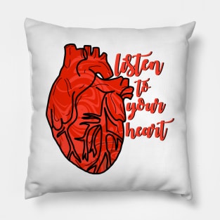 Listen to your heart Pillow