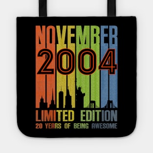 November 2004 20 Years Of Being Awesome Limited Edition Tote