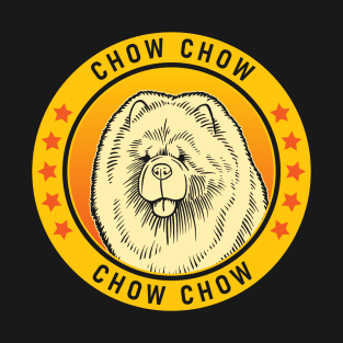 Chow Chow Dog Portrait T-Shirt